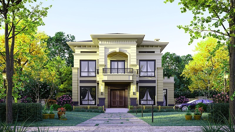 南通中式合院住宅，开放庭院与邻里乡亲更亲近